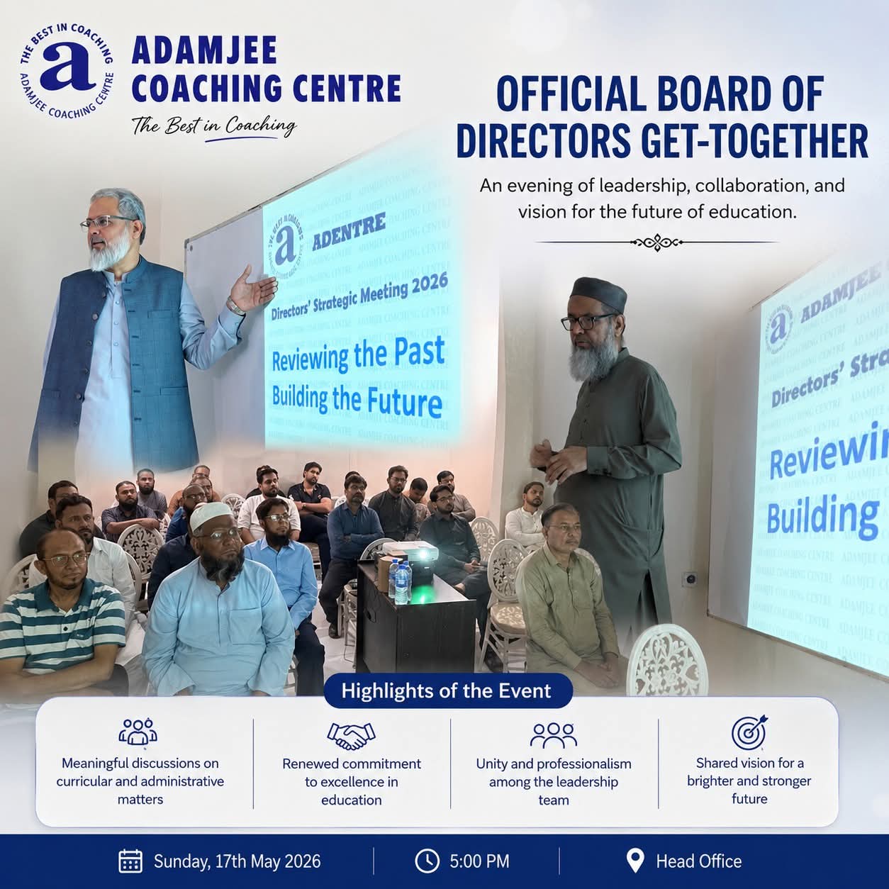 Official Board of Directors Get-Together